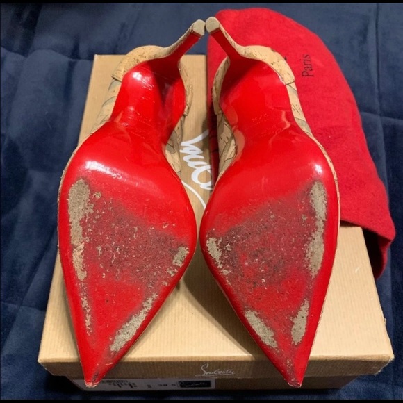 Christian Louboutin So Kate Cork 37.5 - Picture 2 of 4
